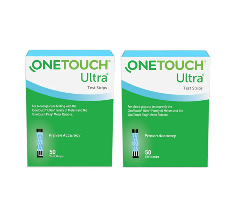 Benzi de testare pentru glucoză OneTouch Ultra - 100 ct.