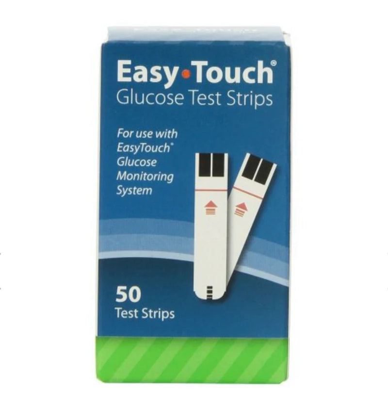 Pachet de 24 de cutii cu benzi de test pentru glucoză EasyTouch - 50 ct