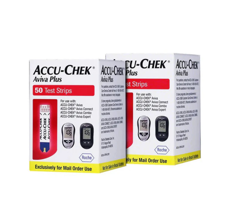 Benzi de testare Accu-Chek Aviva PLUS - 100 ct